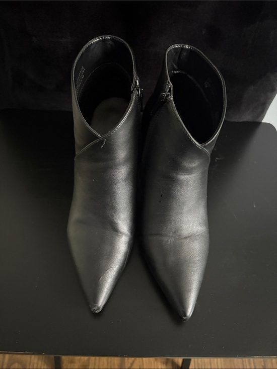 Worthington Shoes - Worthington Black Pointed Toe Ankle Booties